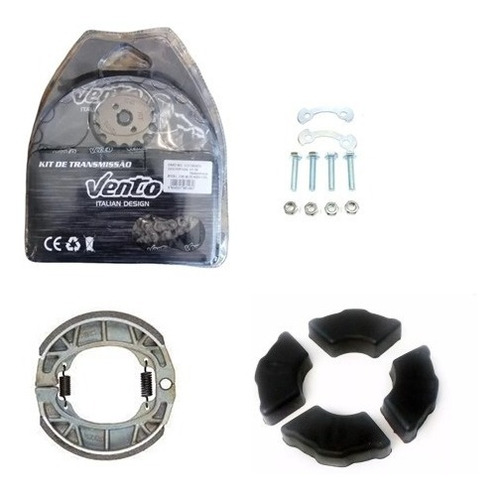 Kit Transmisión Yumbo Gts 2  125 Patines+gomas+torni