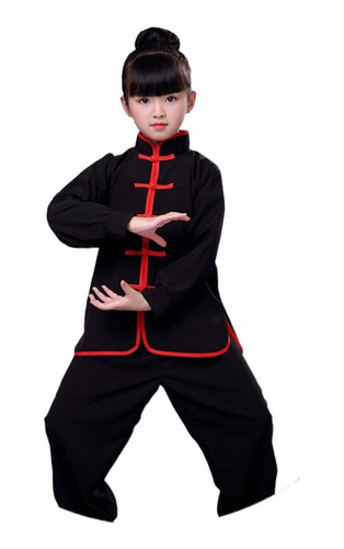 Disfraz De Kung-fu Para Niña, Traje De Uniforme De Taichí Wu