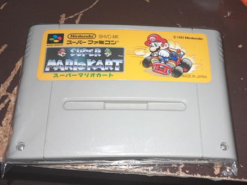 Juego Super Mario Kart Super Famicom/ Nintendo Orig/jap Perf