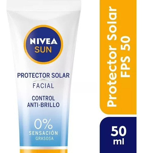 Protector Facial Nivea Sun Control Antibrillo Fps 50