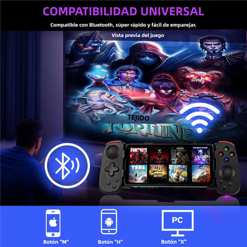 .móvil Inalámbrico De Consola De Juegos Para Android, Ios..