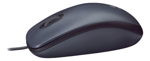 Mouse Logitech Usb M100 Com Fio Preto