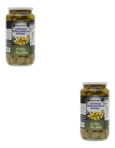 Comprar Aceitunas Verdes Españolas Con Hueso 935 G - 2 Frascos