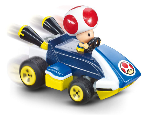 Coche De Juguete Carrera Rc Nintendo Mario Kart Toad 2,4 Ghz
