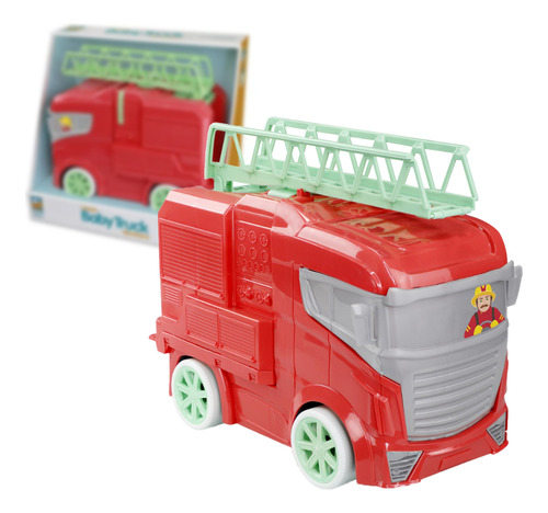 Caminhão De Brinquedo Infantil Baby Truck Bombeiro Meninos