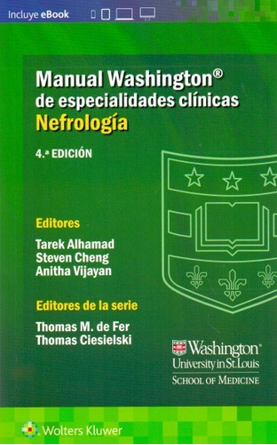 Manual Washington De Especialidades Clínicas Nefrología