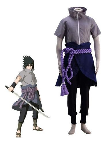 Disfraz De Cosplay De Anime Sasuke Uchiha Ninja Naruto