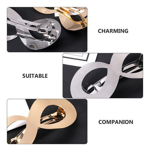 Broches De Pelo Para Mujer, Con Clip De Cola De Caballo, Ahu