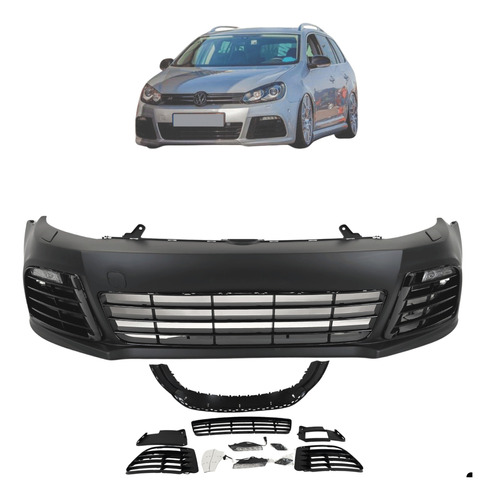 Parachoque Dianteiro Jetta Variant 2010 Kit Golf R20 Look