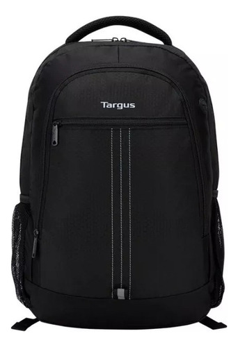 Mochila 15.6 Targus Tsb89004lp City Black Color Negro Diseño De La Tela Lisa