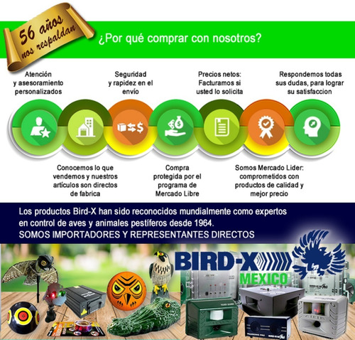 Púas - Picos Inoxidables Para Ahuyentar Pájaros / Aves