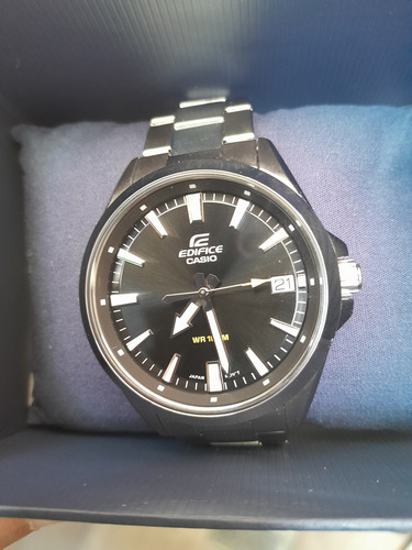 Reloj Casio Edifice Impecable Gris Gris Negro (Usado)