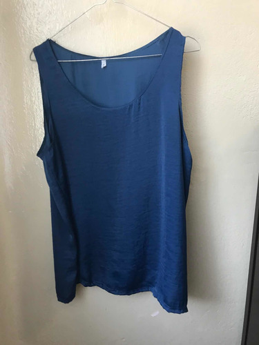Remera Mujer Talle Xl Muy Buen Estado De Seda. Súper Fresca
