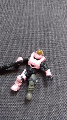 Figura Spartan Rosa Mega Blocks Halo