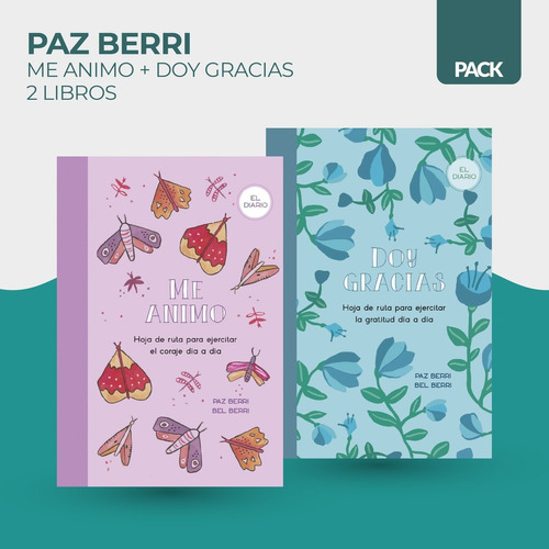 Pack Me Animo + Doy Gracias - Paz Berri - 2 Libros
