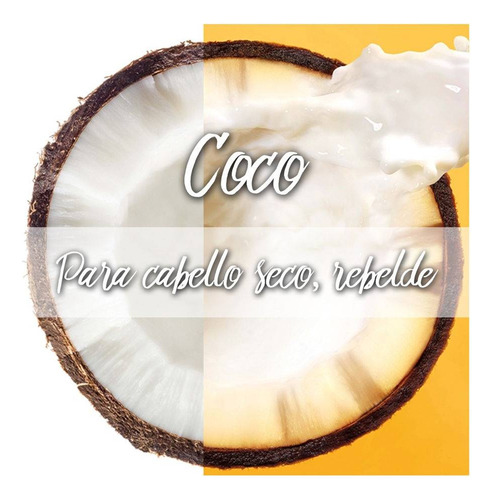 Garnier Fructis Oil Repair Liso Coco 650ml Shampoo + Acondic