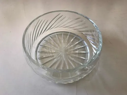 Ensaladera De Cristal Checo (Usado)