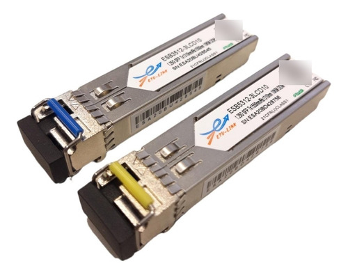 Par Bidi Esb35123lc2 Kit 2 X Sfp 1.25g Monomodo 10km Etulink