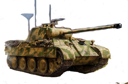 Tanque Alemán Panther A Early / Mid Marca Takom Escala 1 :35