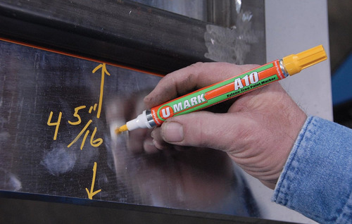 U-mark A10 10150 - Rotulador De Pintura (6 Unidades), Color