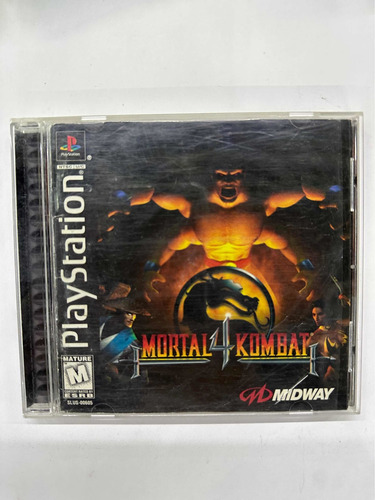 Mortal Kombat 4 Ps1 Original Completo *play Again* (Reacondicionado)