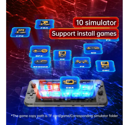 Simulador De Arcade, Videojuego Retro Portatil X2