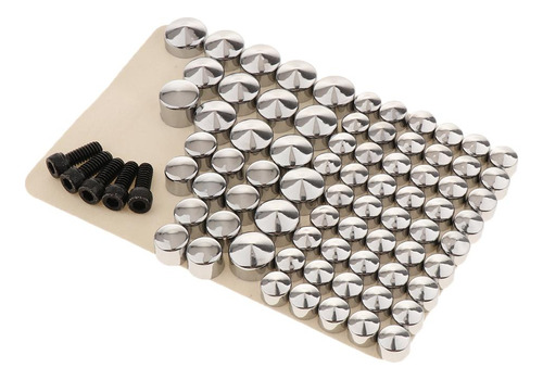 80pcs Cromo Abs Pernos Topper Tapón Para Flt /