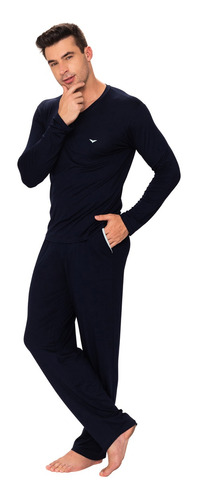 Pijama Masculino Longo De Inverno Podiun - 228118