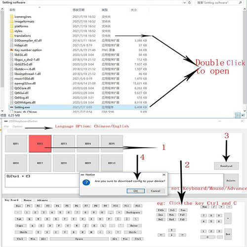 Ne Fashion Programmable Macro Pc Keyboard User-defined Usb B
