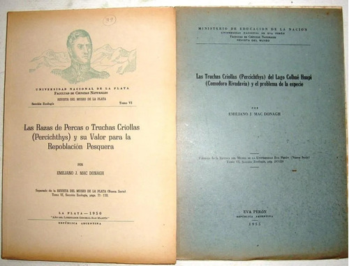 Peces Argentinos Trucha Criolla Pez Perca Lagos Del Sur Etc