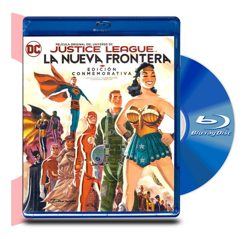 Blu Ray Justice League La Nueva Frontera