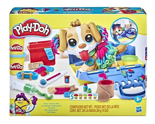 Masa Play Doh Set Kit Veterinario