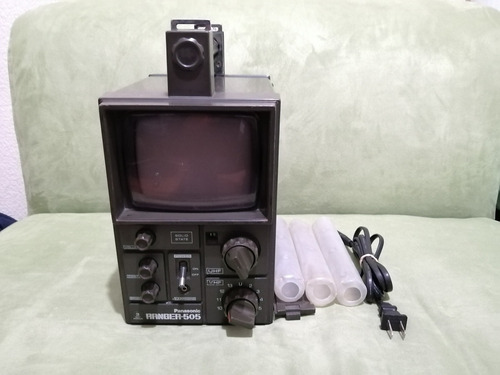 Imagen 9 de 10 de Mini Tv Portatil Panasonic Ranger 505 Tipo Militar De 1976