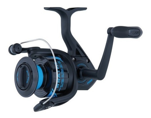 Carrete Penn Pesca Spinning Wrath - Wrth6000c Color Negro Lado de la manija Derecho/Izquierdo