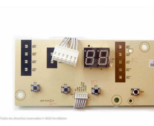 Imagen 3 de 6 de Placa Plaqueta Interfase Display Gafa 6505 7500 Original