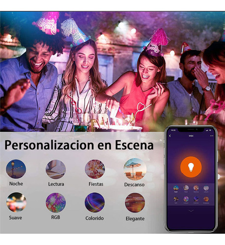 Bombilla Inteligente Con Conexión Zigbee Y Control Por Voz