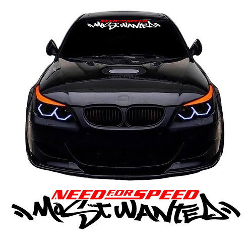 Calcomanía Para Auto Need For Speed Most Wanted 83cmx15cm