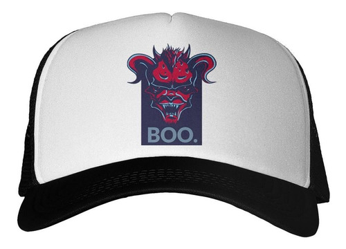 Gorra Boo Devil Cuernos Asustado