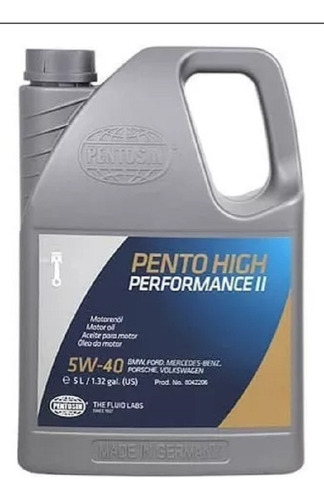 Pento High Performance Ii 5w-40