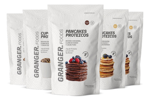 Combo Proteico Pancakes Cupcakes Granger