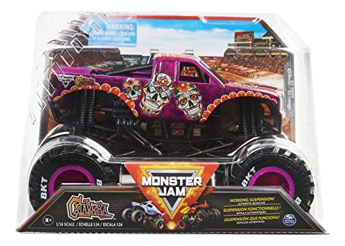 Excavadora De Tumbas Monster Truck Monster Jam 1:24 Verde Fu