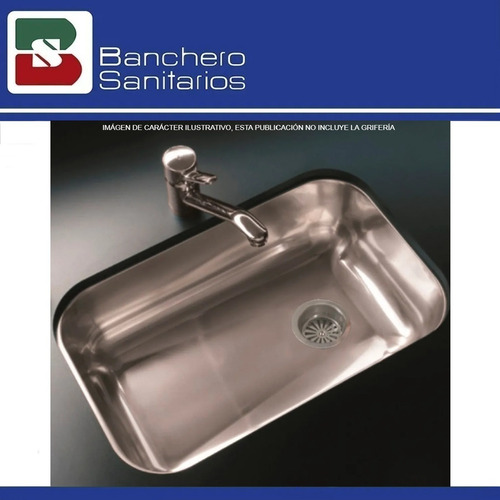 Pileta Bacha Acero Inoxidable Johnson Zz52/18 Cocina
