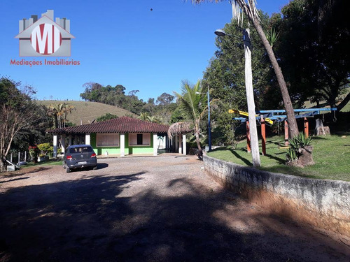 Imagem 7 de 30 de Chácara Com Excelente Localização, Pomar, Casa Com 03 Dormitórios, Piscina, Pertinho Da Cidade À Venda, 11000 M² Por R$ 500.000 - Ch0321