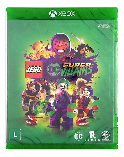 Lego Dc Super Villains Original Xbox One Novo Lacrado