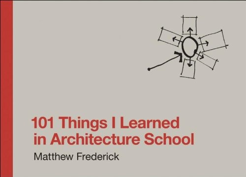 101 Things I Learned In Architecture School - Nuevo