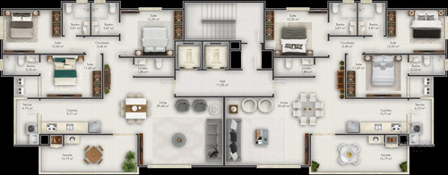 Imagem 11 de 11 de Apartamento Em Meia Praia - Itapema - 4608