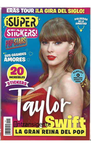 Revista Pop Stars - Especial Taylor Swift (c/ 20 Stickers)