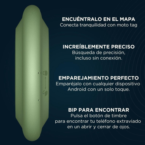 Motorola Moto Tag Pack 4 Pz 2 Color Verde Y 2 Azul