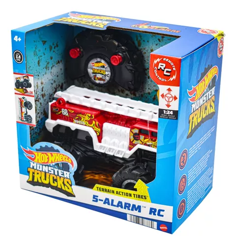 Mattel Hot Wheels Monster Trucks Radio Control Coche de Juguete  Teledirigido