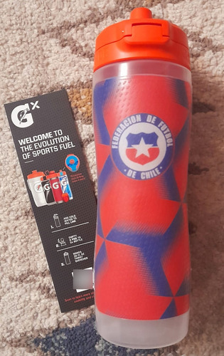.- Botella Gatorade Seleccion Chilena 2024 (Usado)